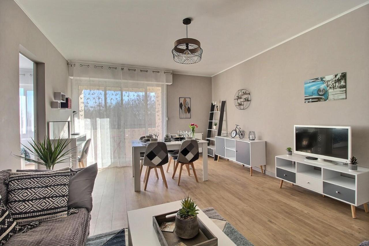 Epipapu Appartement 57 M2 - Parking Prive - Loggia - Bourges Buitenkant foto